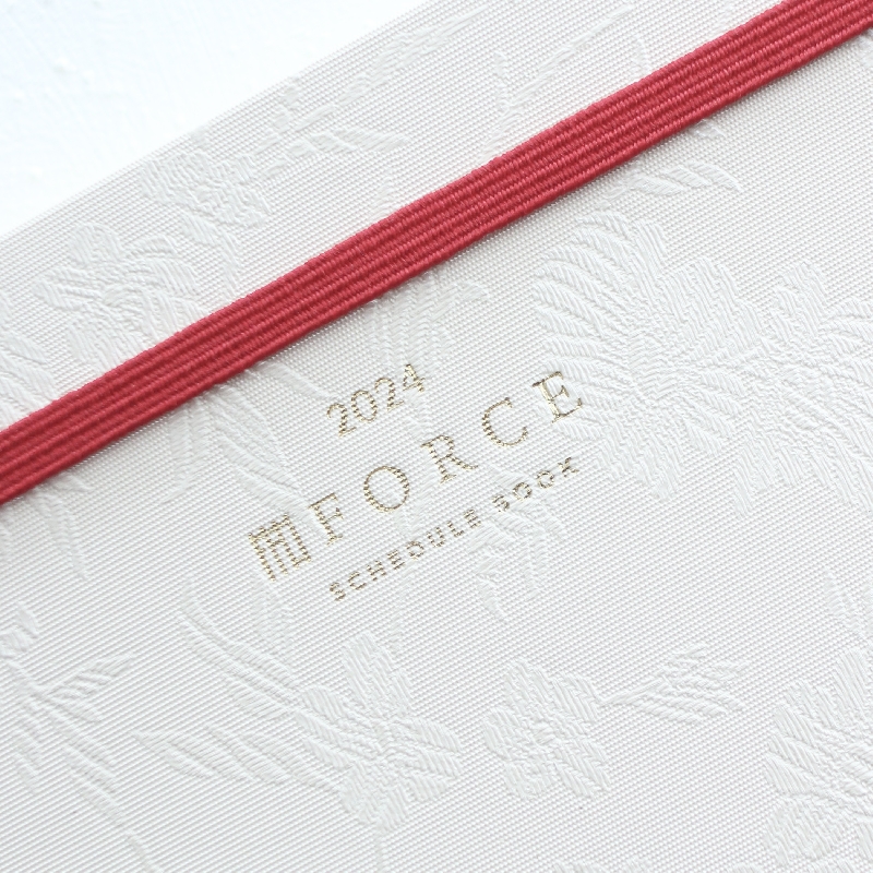 【プレミアムシリーズ】 FORCE手帳2024 白華～ルーツホワイト